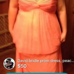 David’s bridal prom dress